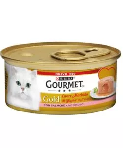GOURMET GOLD TORTINI CON CUORE MORBIDO AL SALMONE - 85 GR